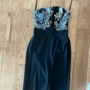 Strapless jumpsuit bcbg max azria xxs